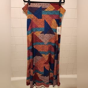 Lularoe Maxi skirt 3XL NWT